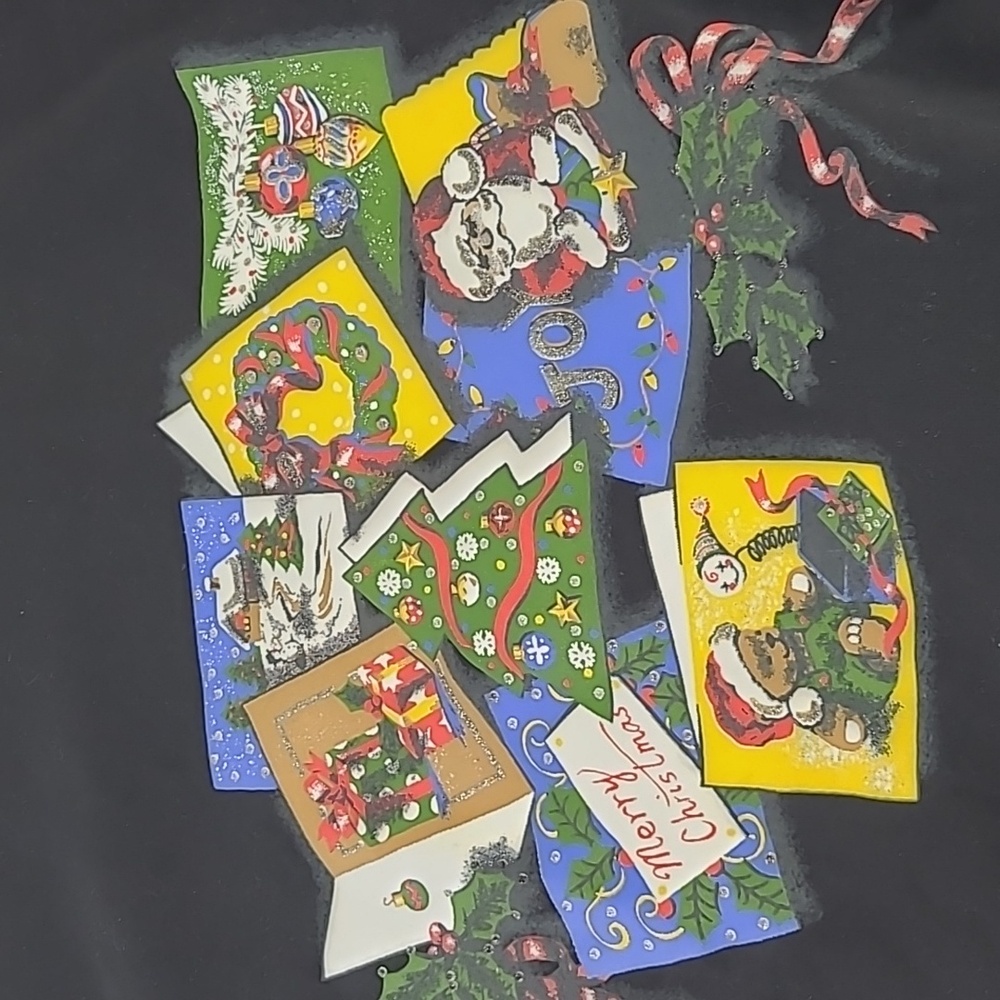 Vintage Image Screen Printed Basic Edition Christ… - image 4